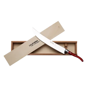 Fire Red California Champagne Saber