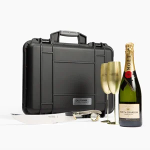 The Champagne Saber Gift Case Package