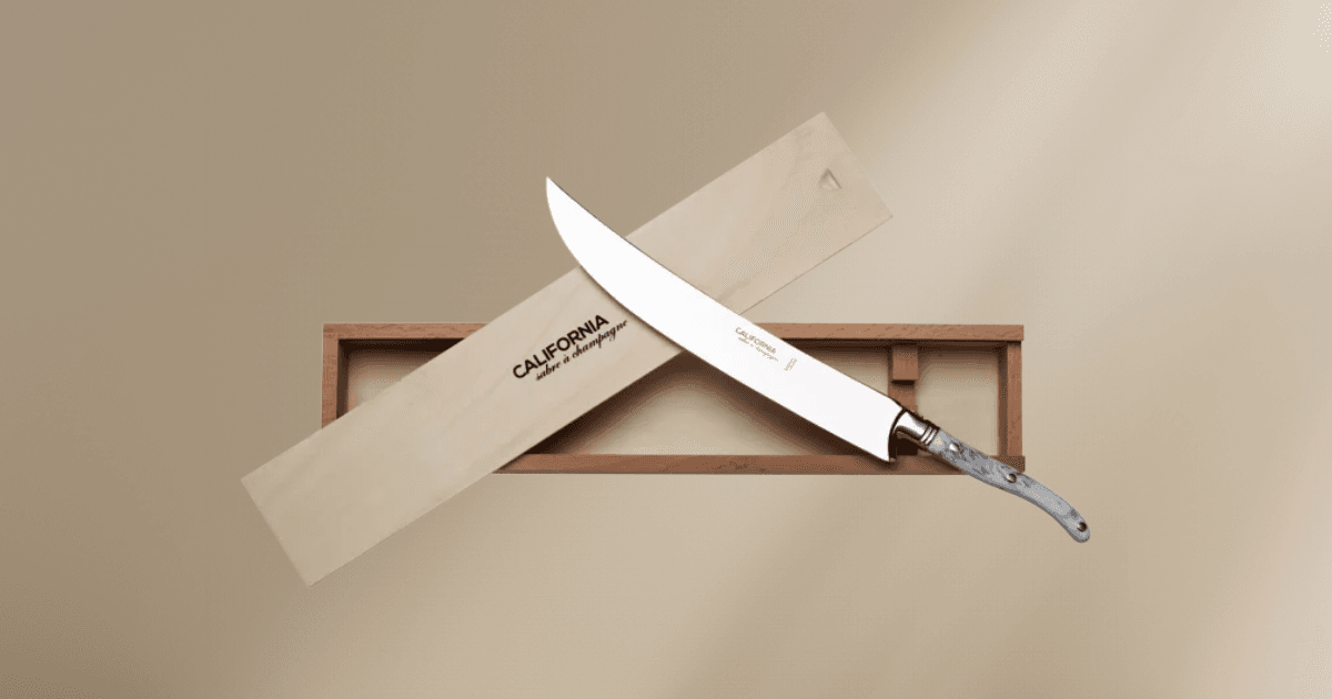 3. Marble White California Champagne Saber (Édition Rutherford)