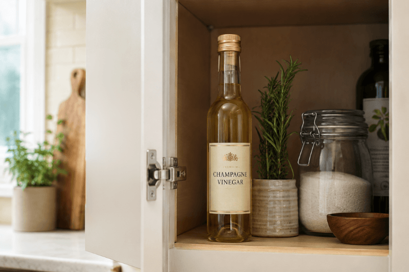 https://www.californiachampagnesabers.com/wp-content/uploads/2026/05/Champagne-vinegar-bottle-stored-in-a-cool-dark-kitchen-pantry-with-the-cap-tightly-closed.png