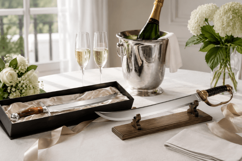 https://www.californiachampagnesabers.com/wp-content/uploads/2026/05/Two-Champagne-sabers-displayed-with-satin-lined-gift-box-Champagne-flutes-flowers-and-celebration-table-setting.png